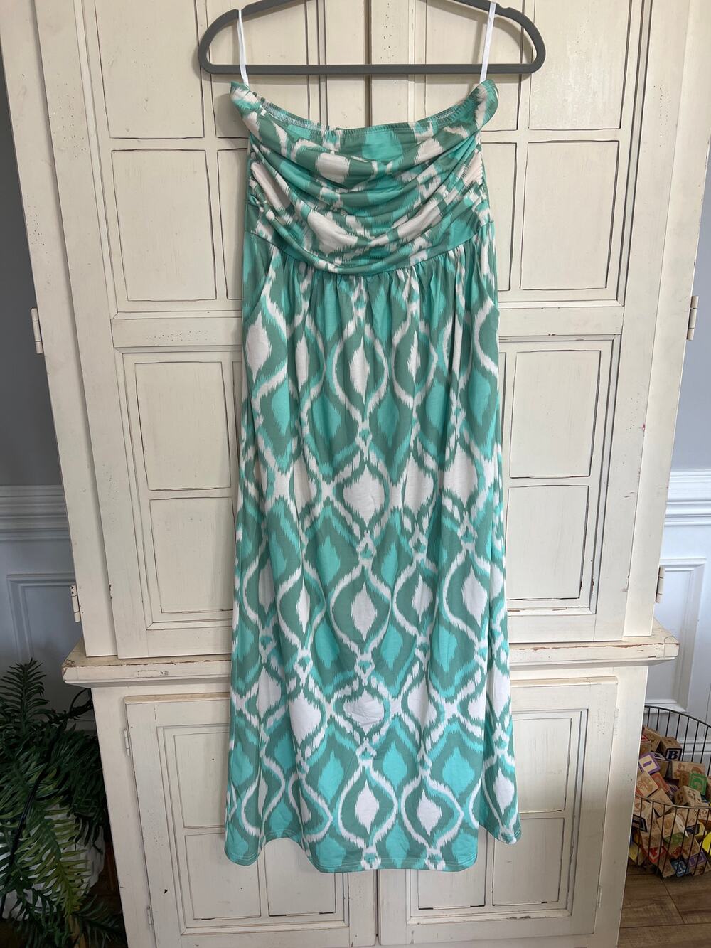 Grace Karin size large strapless maxi dress